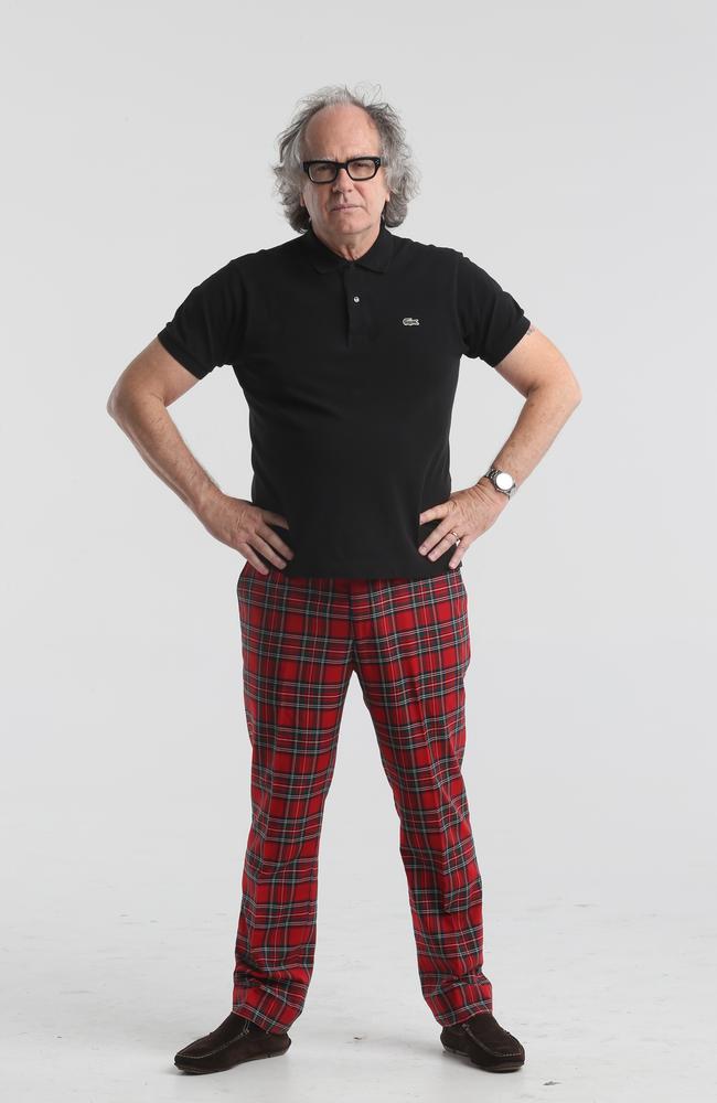 Tartan pants? Picture: Ric Frearson