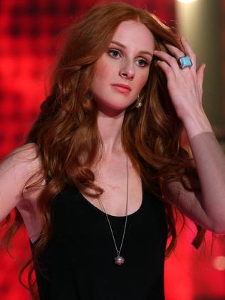 Vera in her days as Celia Pavey on Nine’s The Voice.