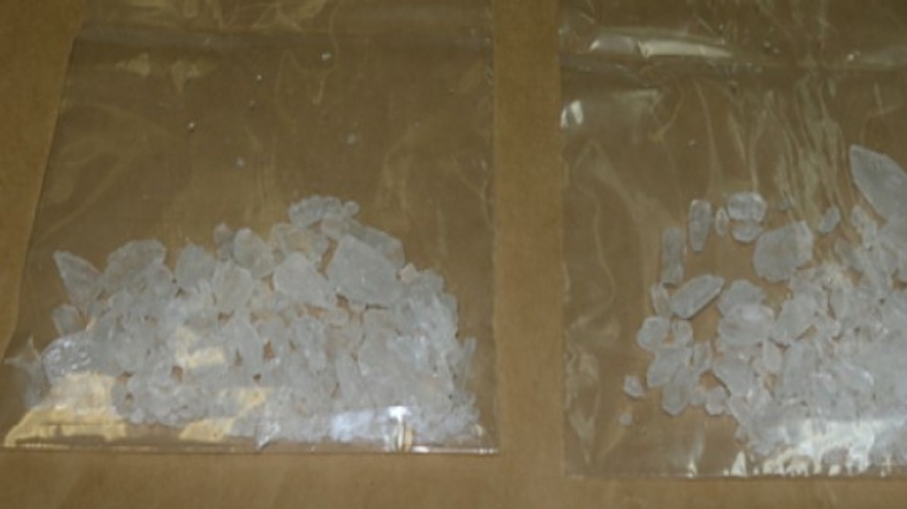 Ice seized by Sunshine Coast detectives in 2016 as part of Operation Oscar Octave.