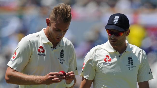 The WACA match marks Stuart Broad and Jimmy Anderson’s 100th Test as a pair