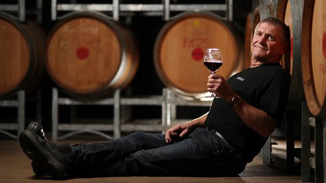 Chief winemaker Mike Hayes at Sirromet.  Pic Peter Wallis