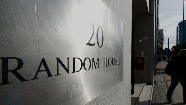 The offices of publishers Random House in London. Picture: AFP