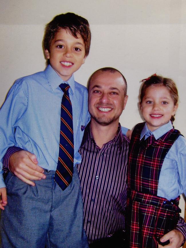 Laurie, Franco and Alessia.