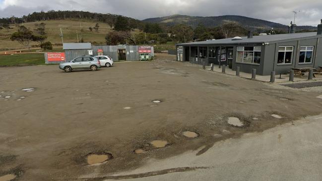 Man accused of hooning at Bruny Island Hotel. Picture: Google Maps