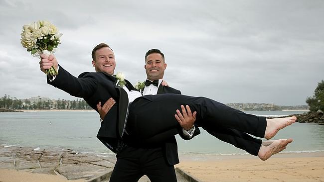 Manly's first gay wedding