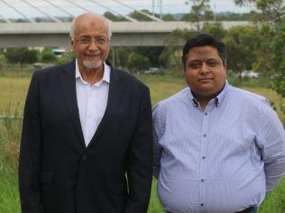 NDIS providers, Complete Compassionate Care director Yusuf Hussain and Integrity Disability Services chairman Zain Sheriff