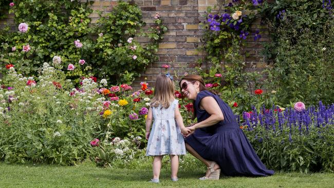 Princess Mary pictured with daughter Josephine, 2, at Graasten in 2023. Picture: Weng Uffe