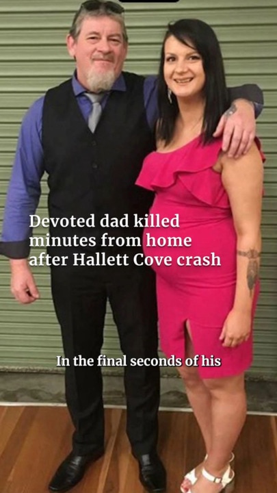 Devoted dad's beautiful moment before tragic death
