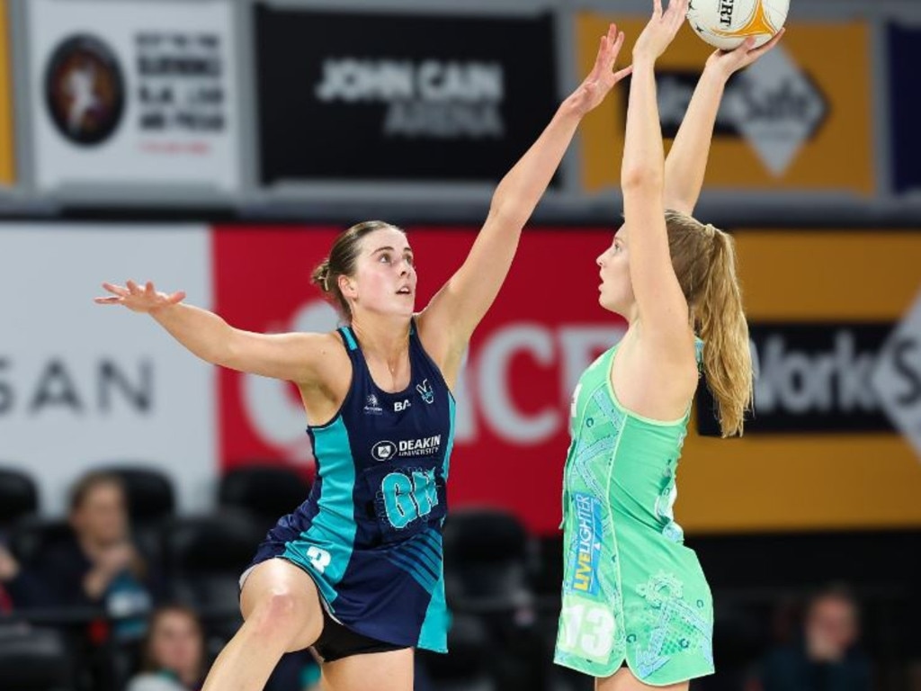 Maggie Caris is all in on her netball dream. Picture: Supplied.