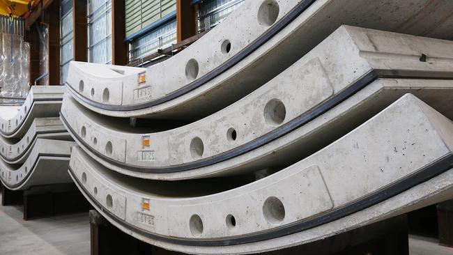 Melbourne's Metro tunnel project. Picture: Ian Currie