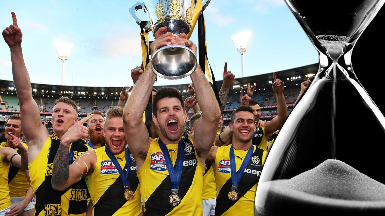 AFL premiership clock: How close is every club to grand final glory ...