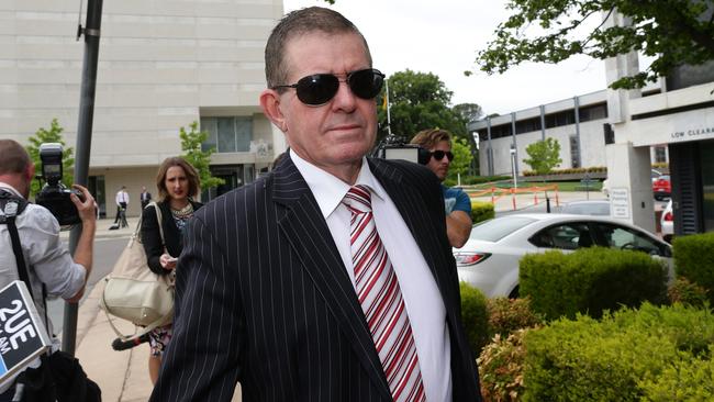 Must be relieved ... former parliamentary Speaker Peter Slipper.