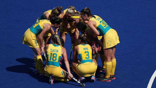 The Hockeyroos were bundled out by NZ. Photo: Christian Petersen/Getty Images