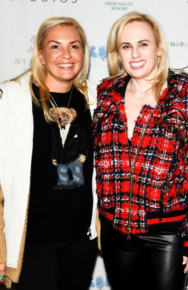 Rebel Wilson and Ramona Agruma, pictured earlier this year, are said to be engaged. Picture: Alex Goodlett/Getty Images for Operation Smile