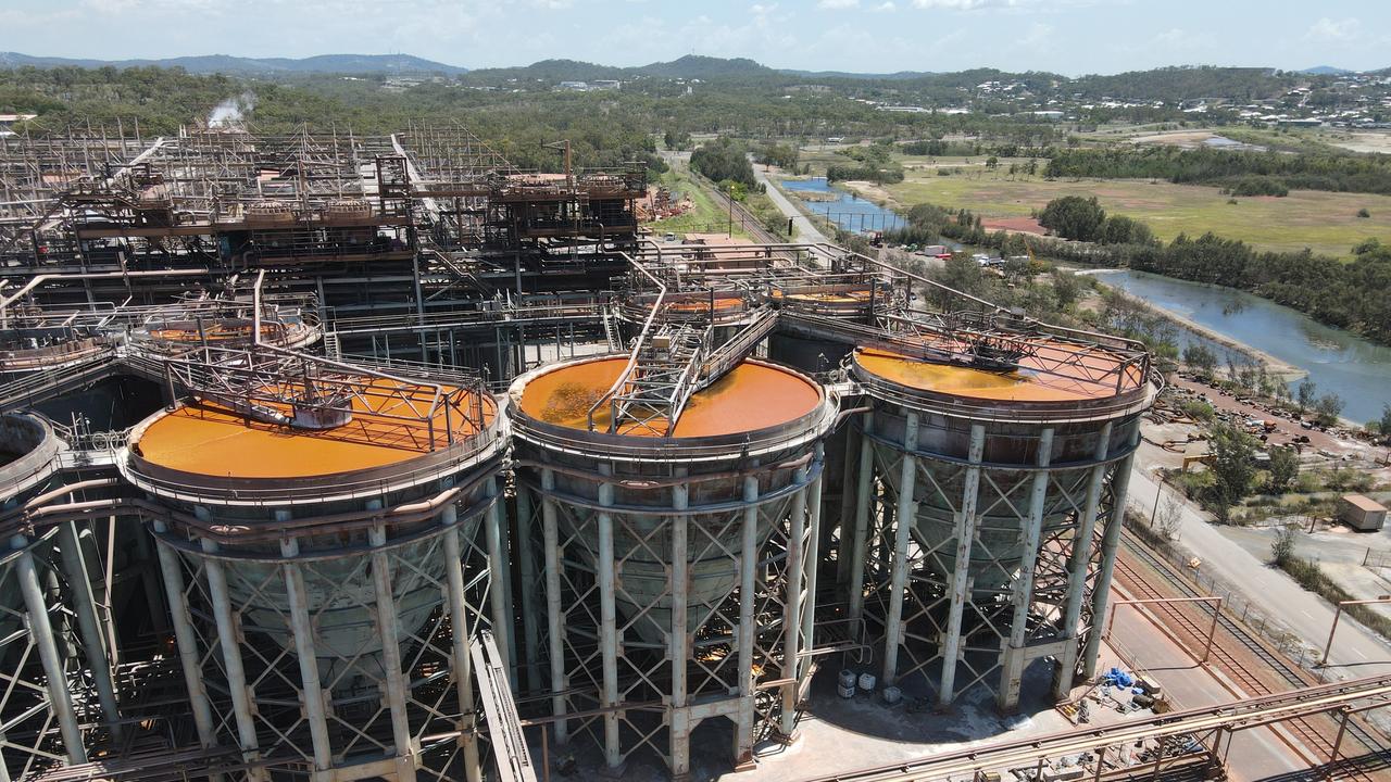 Queensland Alumina Limited Gladstone. Picture: DJI Mavic Air 2