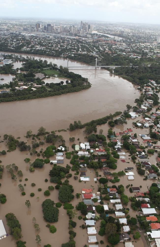 Brisbane City Council said it had enacted a number of policies to make Brisbane more resilent to flooding. Picture: Russell Shakespeare