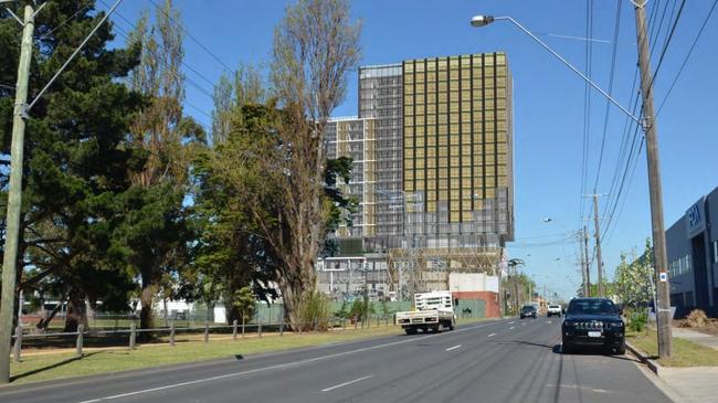 An artist’s impression of the mixed-use development at 18-22 Salmon St, Port Melbourne.