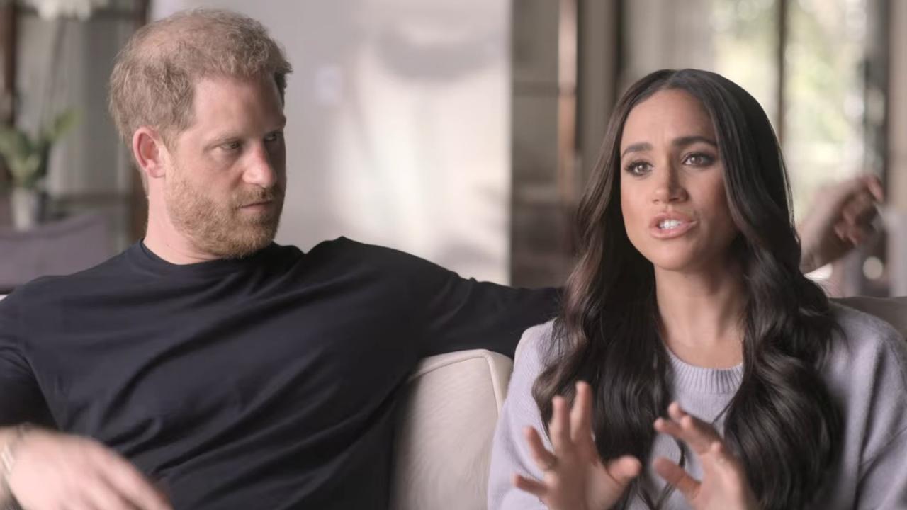 Harry and Meghan. Picture: Netflix