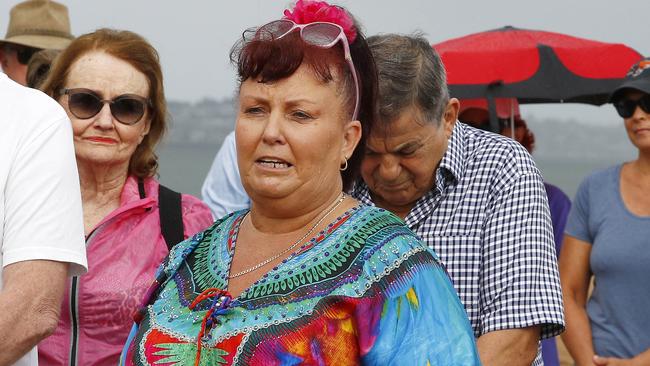 Julie West, centre, is behind the petition. Picture: Tertius Pickard