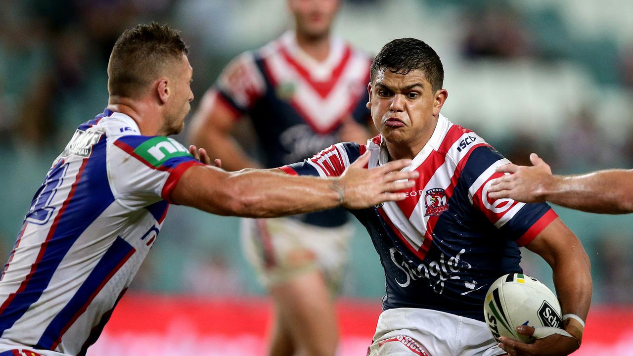 Latrell Mitchell’s contract saga is dragging on. Picture: Gregg Porteous