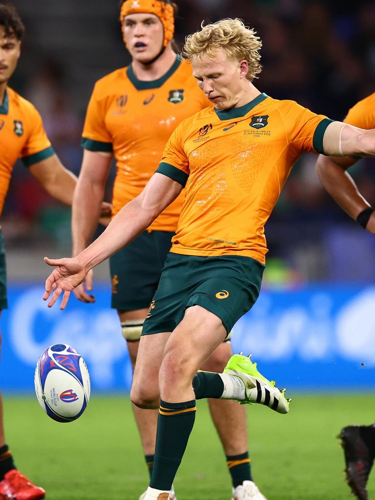 Carter Gordon played eight Tests for the Wallabies. Picture: Chris Hyde/Getty Images