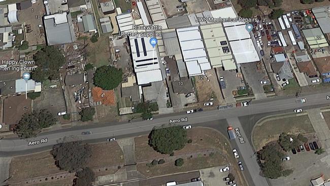 A man has been killed in a workplace accident in Aero Road at Ingleburn.