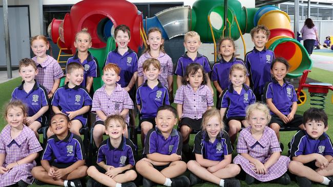 My First Year: Broadbeach State School Prep A. Front row: Sarah-Grace, Katara, Hugh, Alex, Frankie, Sienna, John. Middle row: Jack, Harrison, Hudson, Mac, Ruby, Mia, Emma. Back row: Sage, Viktor, George, Remi, Ryker, Eva, Lex. Picture Glenn Hampson