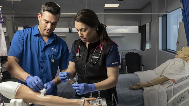 Official figures for the year to September 2023 show the number of government-funded students in public and private vocational training increased by fewer than 20,000, to 1.07 million compared to the same period in 2022. Picture: Arsineh Houspian