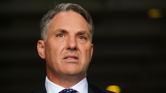 Defence Minister Richard Marles. The Albanese government offers a fantasy fleet with fantasy dollars in a fantasy future, writes Greg Sheridan. Picture: Gaye Gerard/NCA Newswire