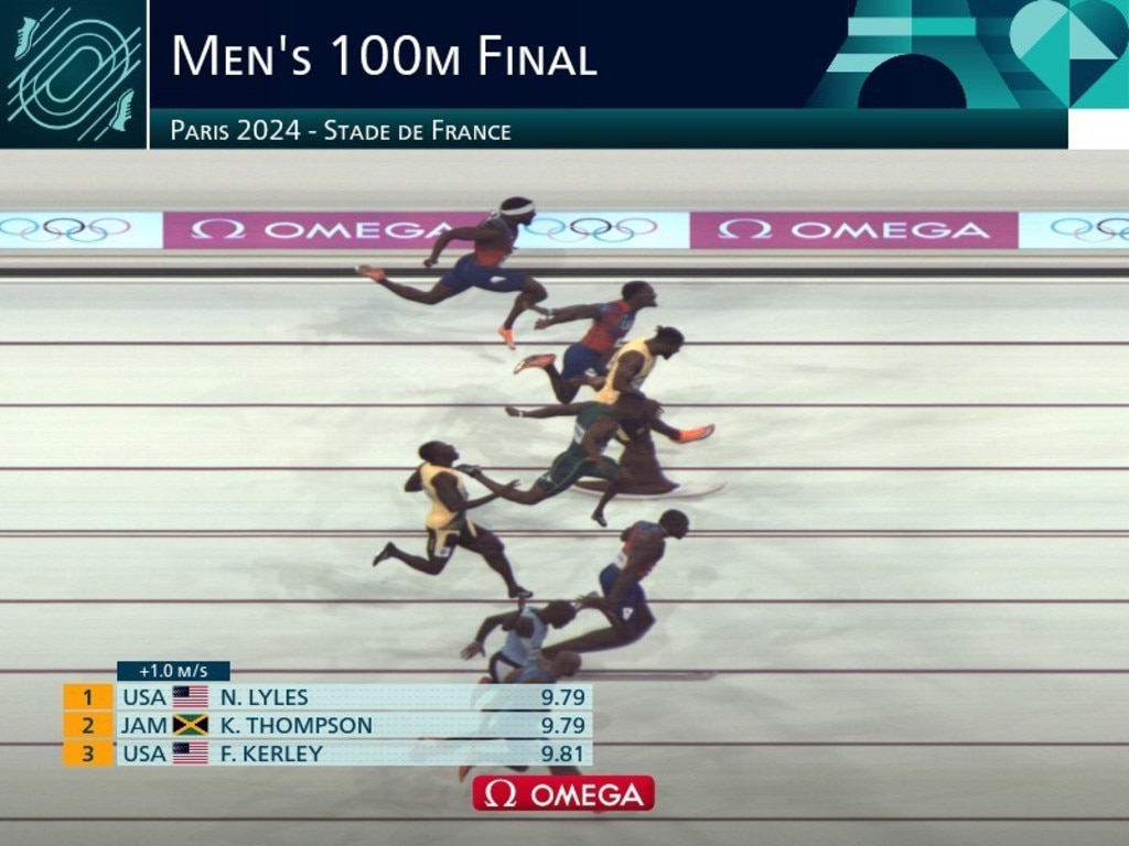 Paris Olympic Games news live Noah Lyles wins 100m sprint in photo