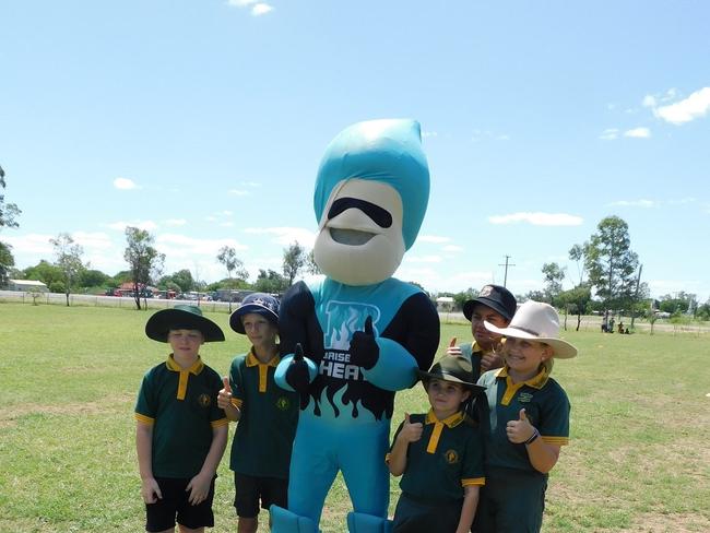 Where you can meet Brisbane Heat mascots this afternoon