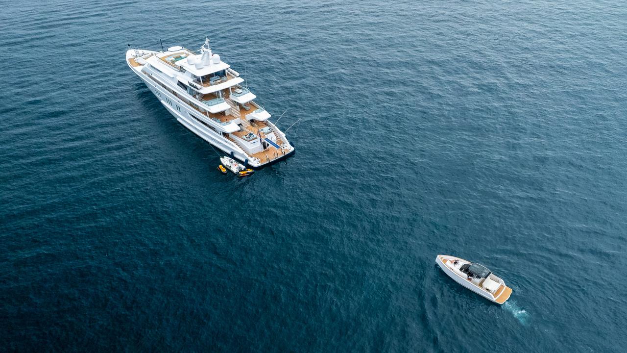 It’s definitely not cheap to maintain a yacht, costing in the millions, according to Mr Malouf. Picture: Supplied,