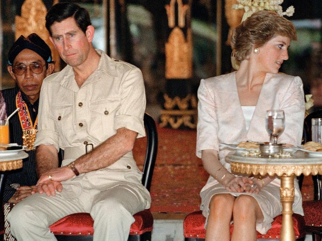 Charles and Diana visiting Indonesia in 1989. Picture: Kazuhiro Nogi/POOL/AFP