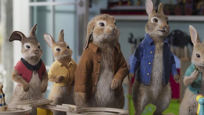 Scene from PETER RABBIT™ 2