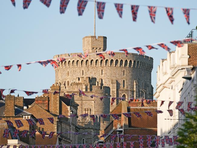 The town will be decorated with bunting and people will be able to watch via big screens. Picture: Christopher Furlong/Getty Images.