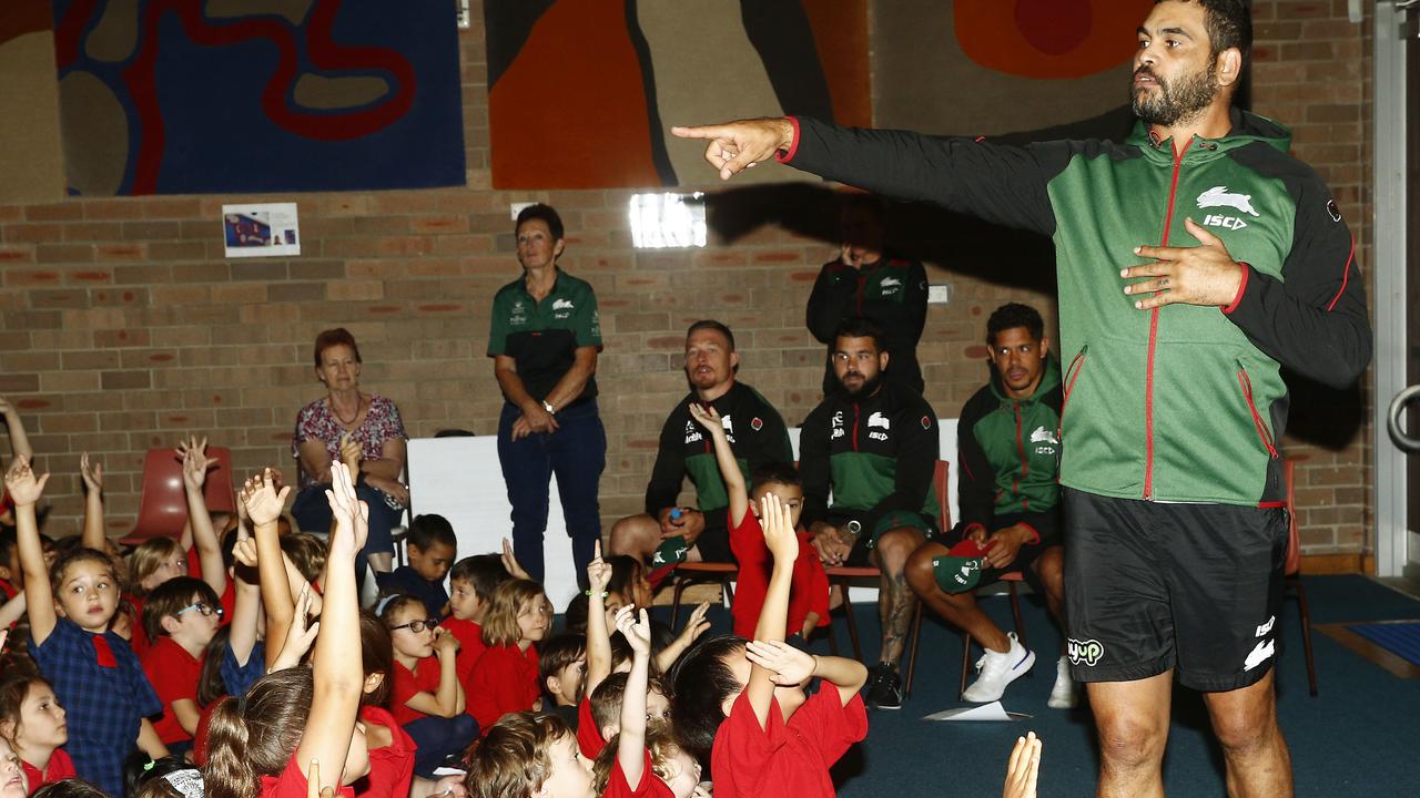 The Souths legend is interested in working with kids. Image: John Appleyard