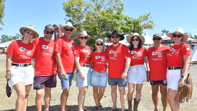 Kassi Maclaren, Liam Woodall , Danny Maclaren, Karen Maclaren, Cherie Ashby , Tyler Maclaren, Tara Oâ€™Brien, Steve Ashby, Nikki Kleinhanss CMC Rocks Saturday March 18, 2023. Picture John Gass