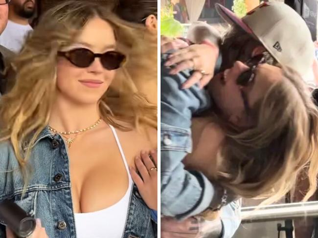 Sydney Sweeney seen with newly-single star