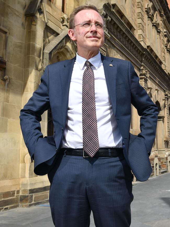 Adelaide Lord Mayor Martin Haese. Picture: AAP / Keryn Stevens