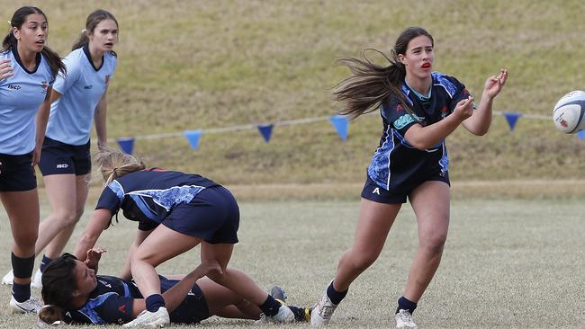 CCC's Bronte Wilson on the attack.