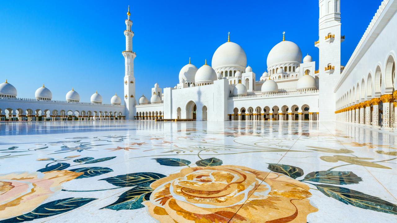 The Sheikh Zayed Grand Mosque in Abu Dhabi. Picture: iStock