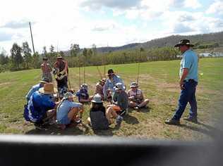 LEARNING THE FUNDAMENTALS: Take a Kid Family Fishing Day will be held at Paradise Dam on April 6. Picture: Erica Muree