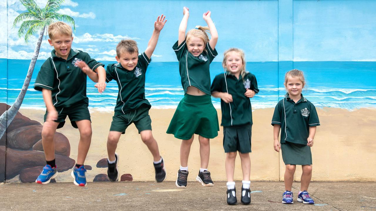 MY FIRST YEAR: Mount Tyson State School Prep students, February, 2024. Picture: Bev Lacey