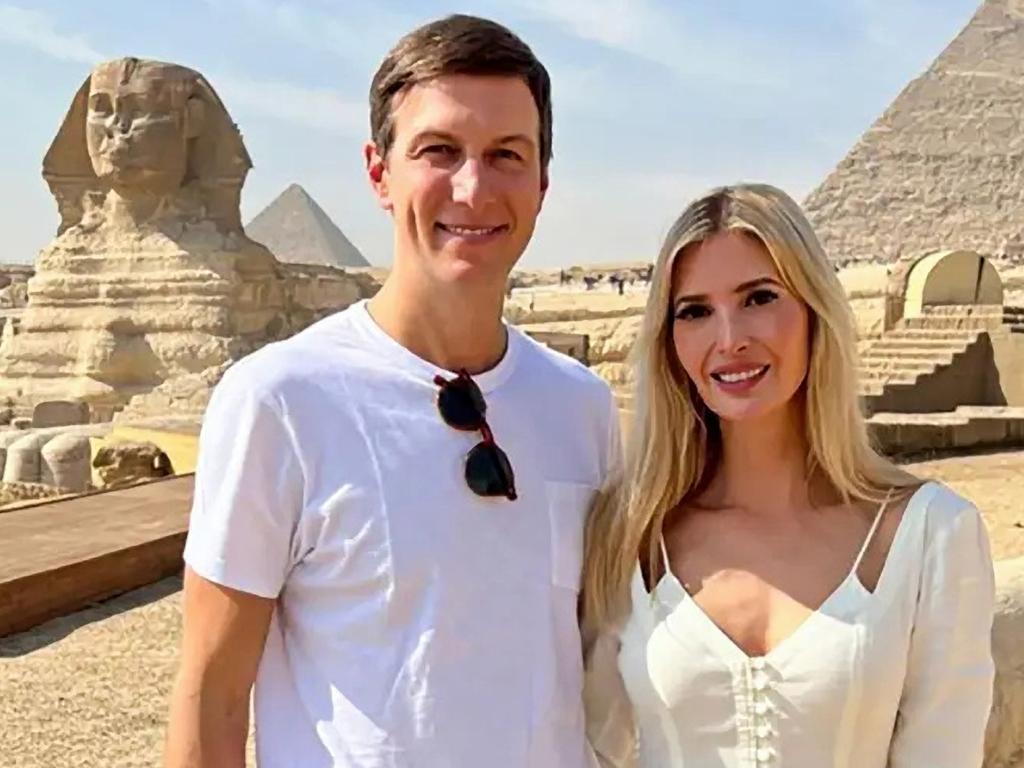 Jared Kushner and Ivanka Trump.