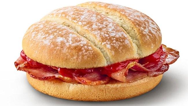 Bacon roll, Regno Unito Gli inglesi non sono famosi per il loro gusto culinario.  Questa offerta cementa solo quella percezione.