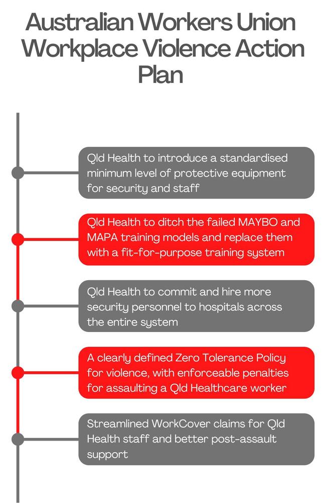 Hurting our heroes: Darling Downs Hospital and Health Workers speak out. Source: Australian Workers Union