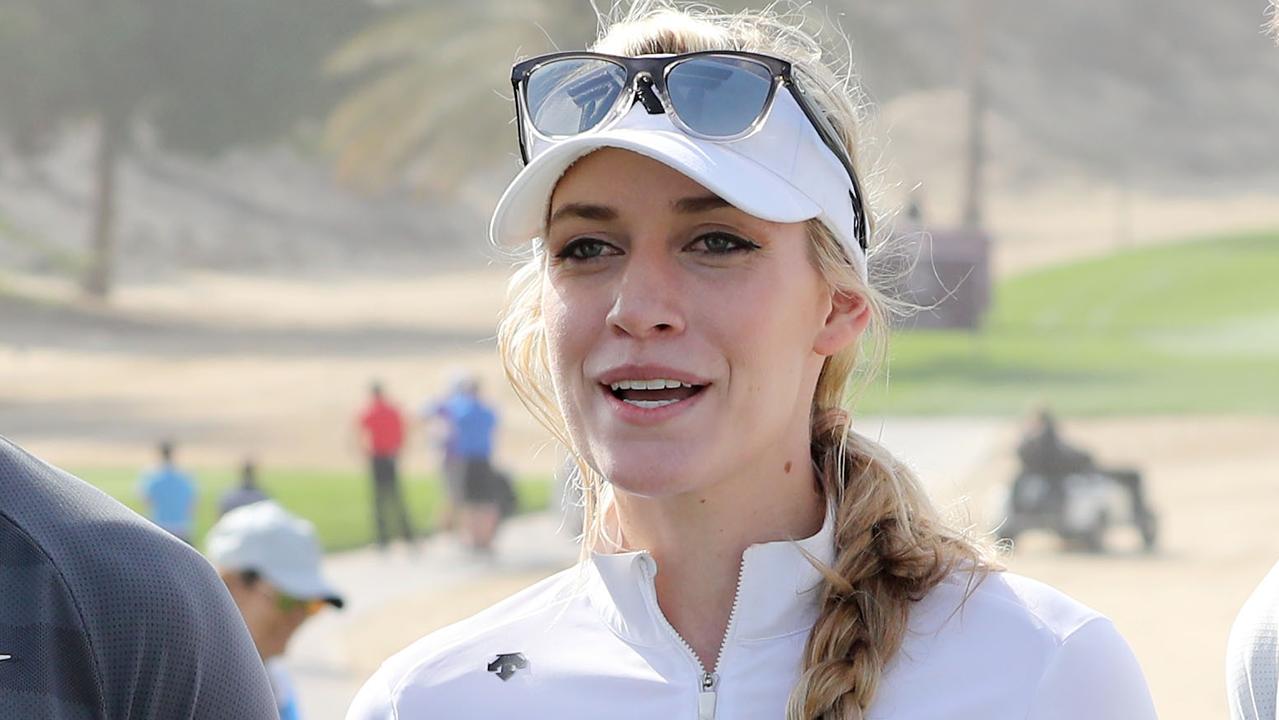 Former golfer Paige Spiranac pushed back against the trolls and reclaimed agency over her body. (Photo by David Cannon/Getty Images)