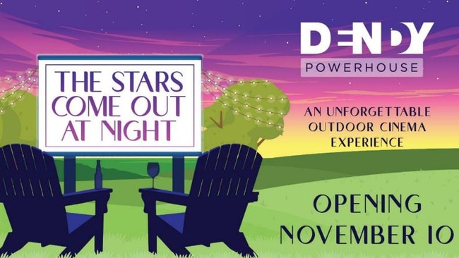 Brisbane Powerhouse and Dendy cinemas launch city's first permanent outdoor cinema experience. Photo: Dendy Cinemas