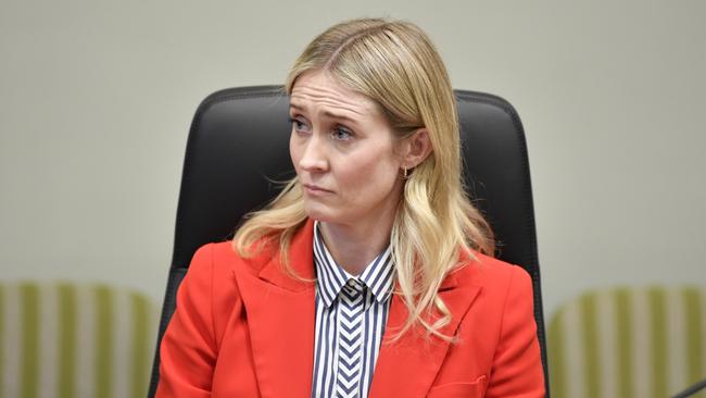 Councillor Rebecca Vonhoff has for a second time refuted Cairns mayoral candidate Amy Eden’s claims that she gave her permission to use passages of her Facebook post. Picture: Kevin Farmer