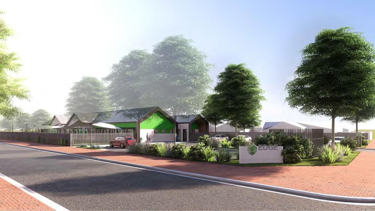 A childcare centre would be built on Frederick Rd, at West Lakes, under a plan for a housing development. Picture: ON Architecture